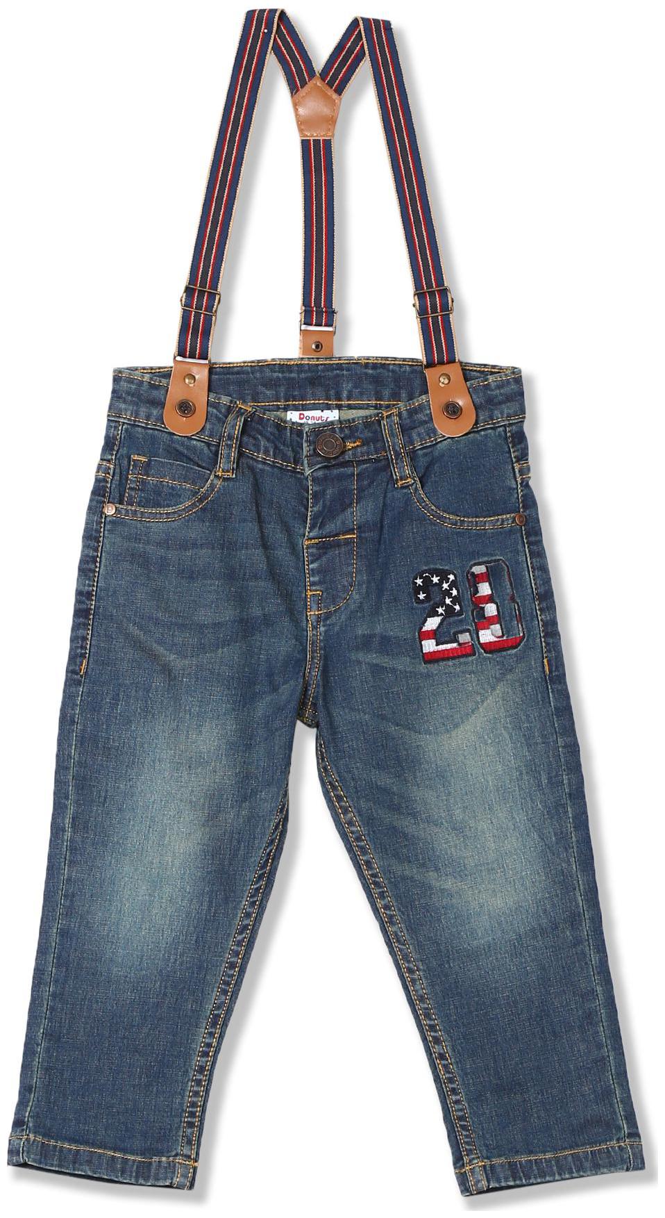 

Donuts Baby boy Cotton blend Acid wash Jeans - Blue