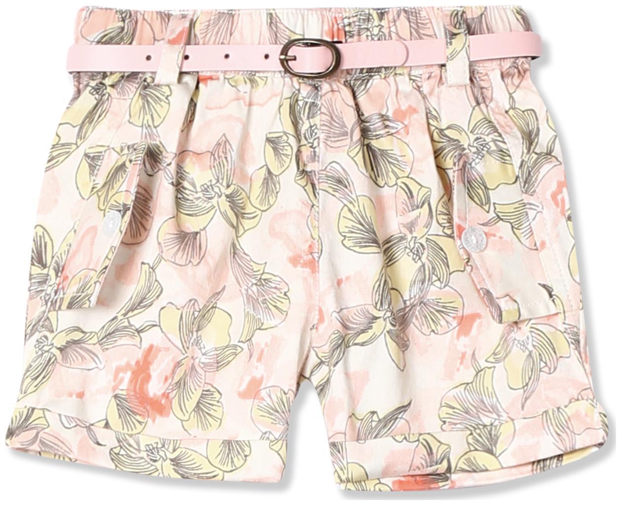 

Donuts Baby girl Cotton blend Printed Shorts - Pink