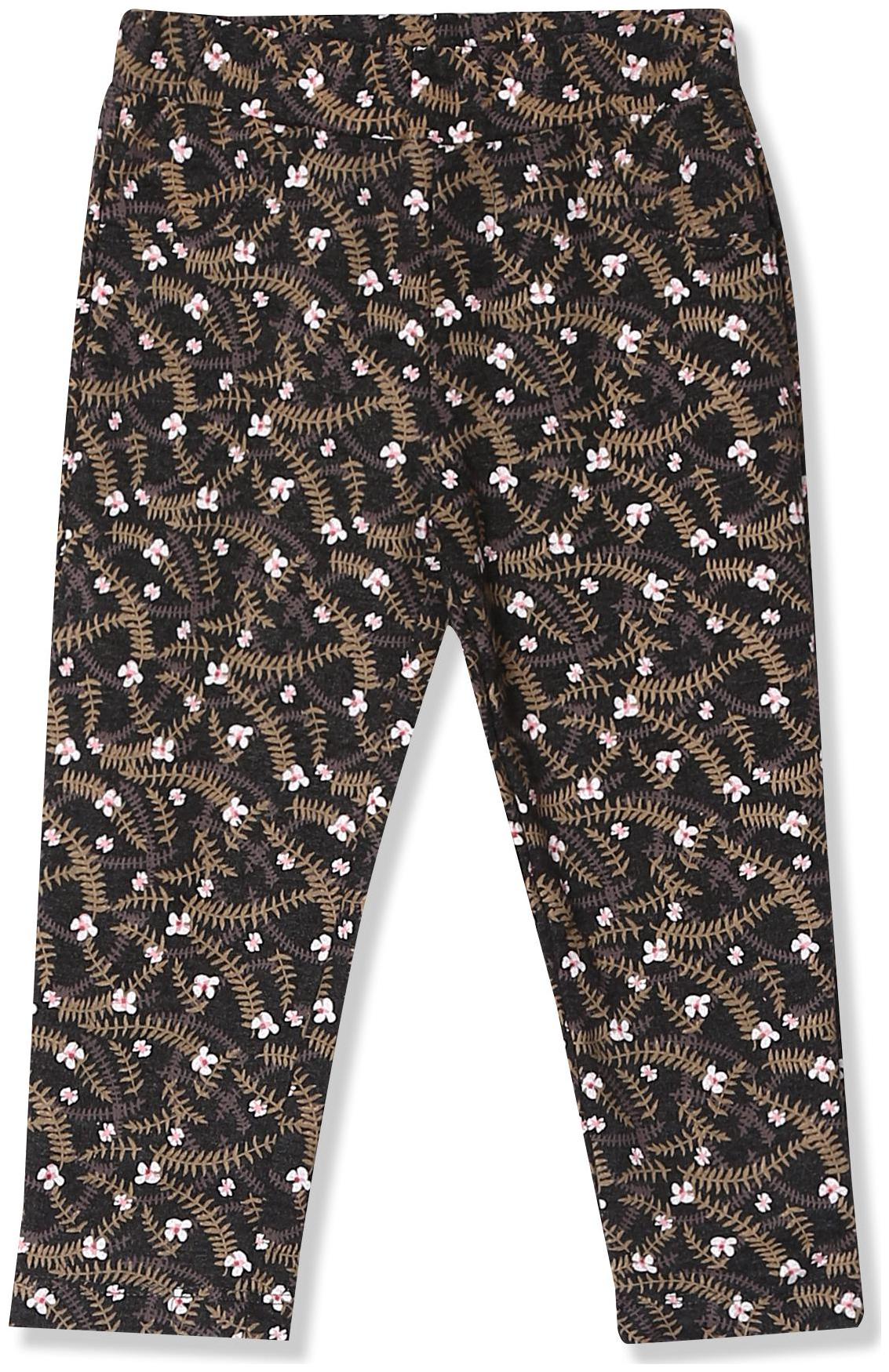 

Donuts Baby girl Cotton Printed Leggings - Multi