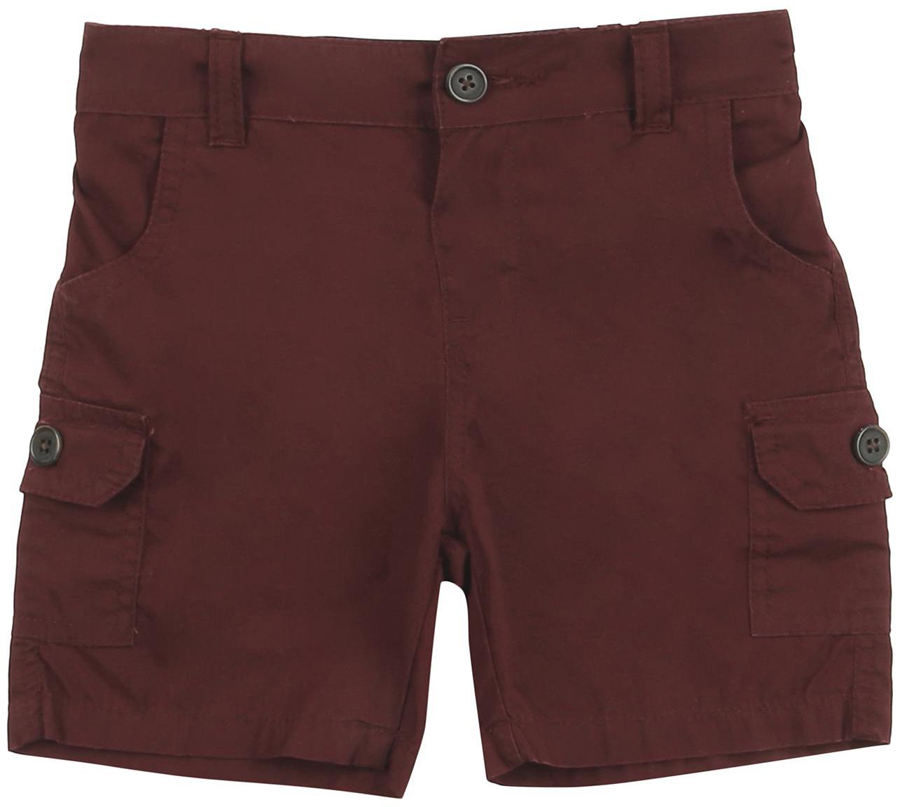 

Donuts Baby boy Cotton Solid Shorts - Red