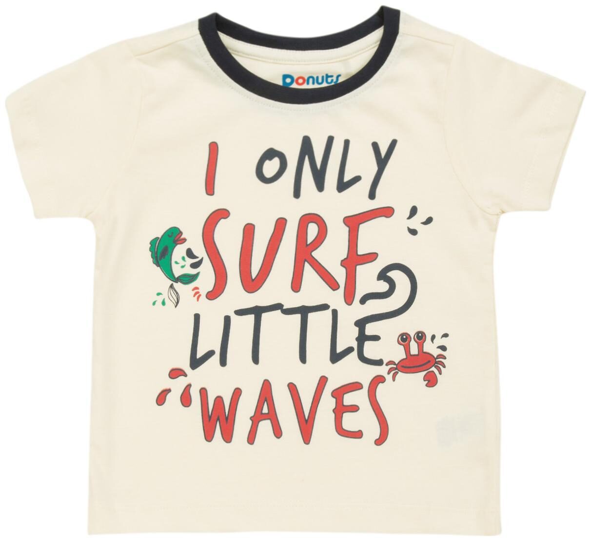 

Donuts Cotton Printed T shirt for Baby Boy - Yellow