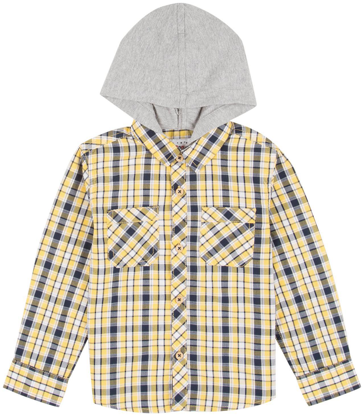 

Donuts Cotton Checked Shirt for Baby Boy - Multi