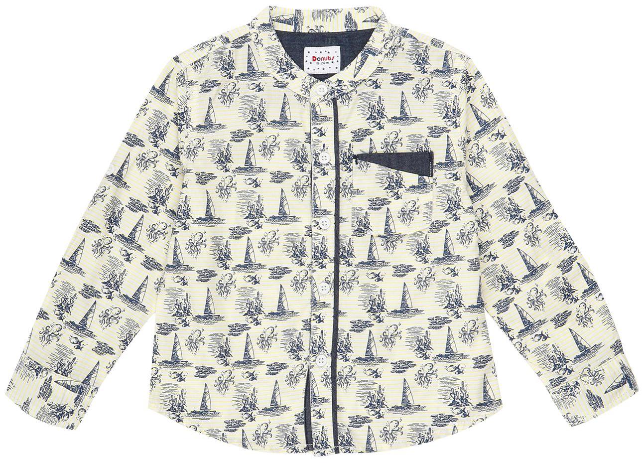 

Donuts Cotton Printed Shirt for Baby Boy - Multi