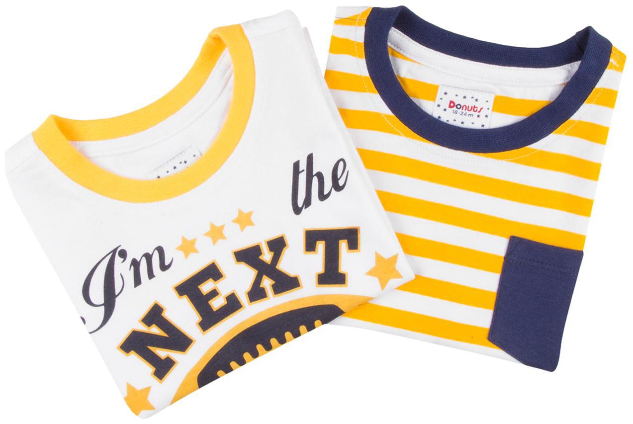 

Donuts Cotton Printed T shirt for Baby Boy - Multi