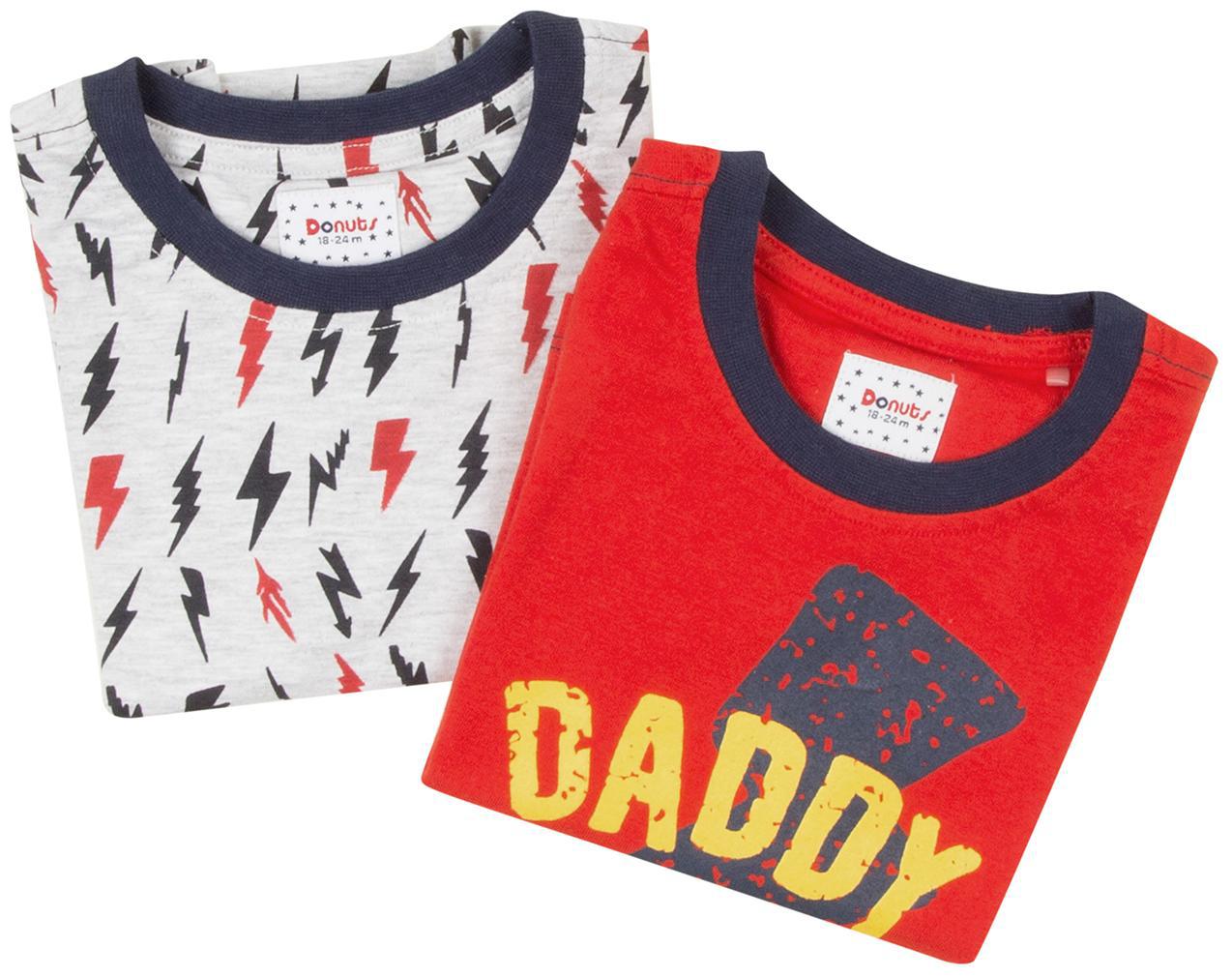 

Donuts Cotton Printed T shirt for Baby Boy - Multi