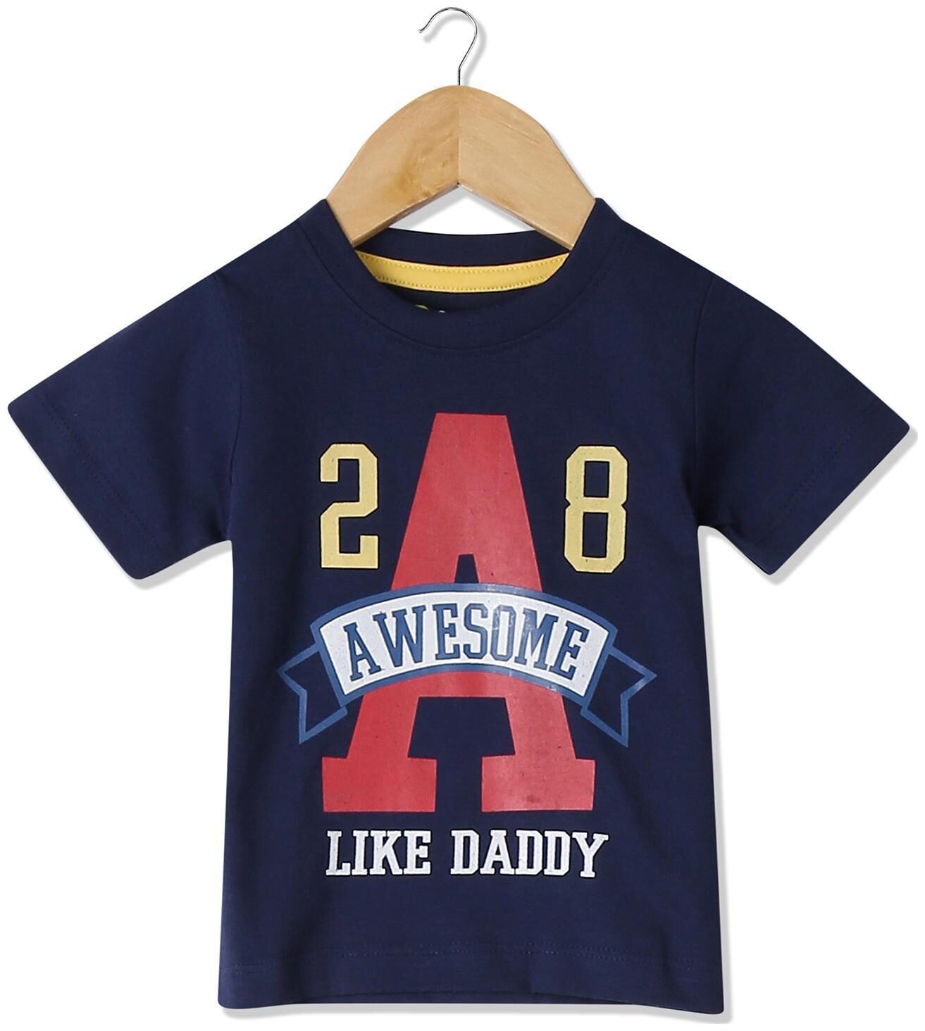 

Donuts Cotton Printed T shirt for Baby Boy - Blue