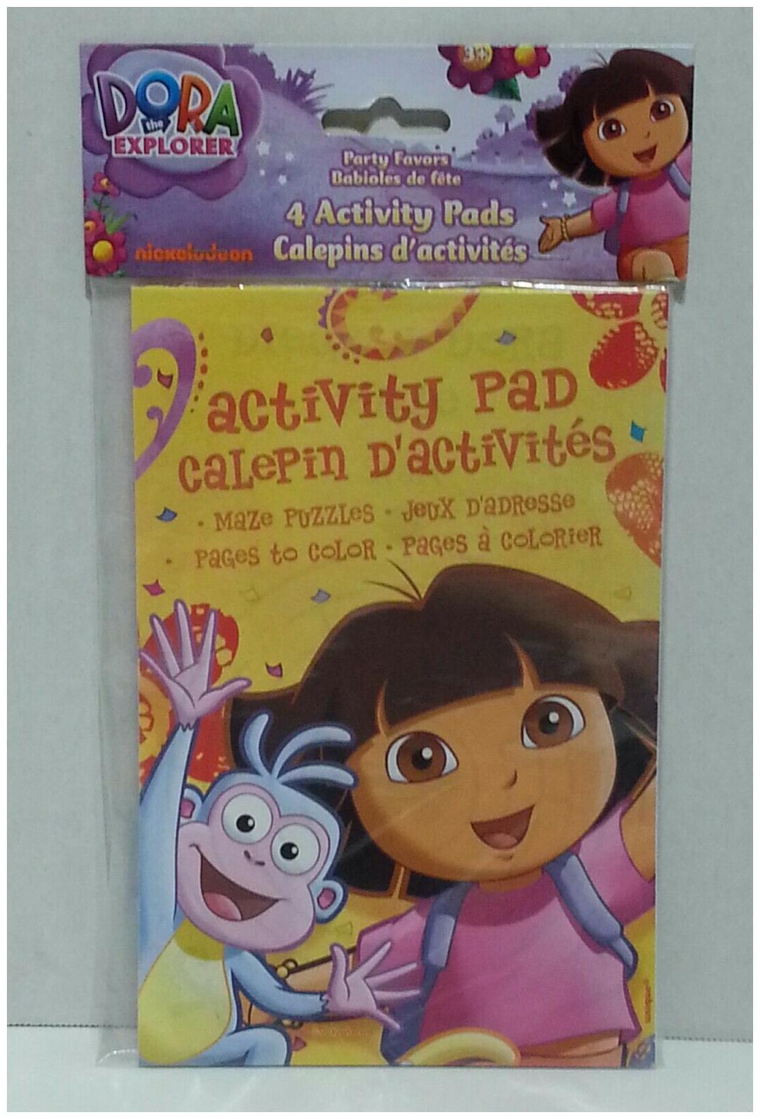 

Dora the Explorer Activity Pads Party Supplies
