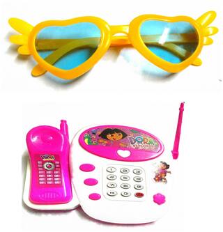 DP Endeavors Dora Explorer Musical Telephone With Goggle For Kids
