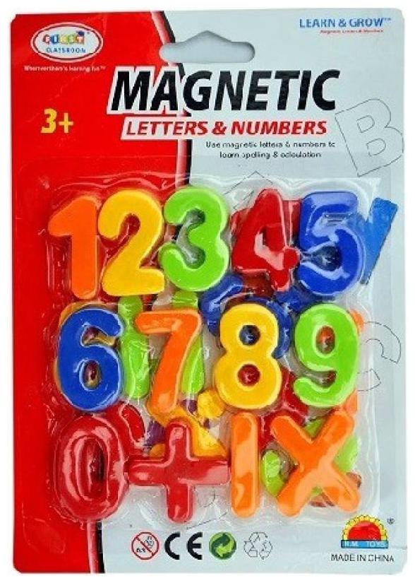 

DP Endeavors Magnetic Learning Educational Magnet Set for Kids (Numbers)