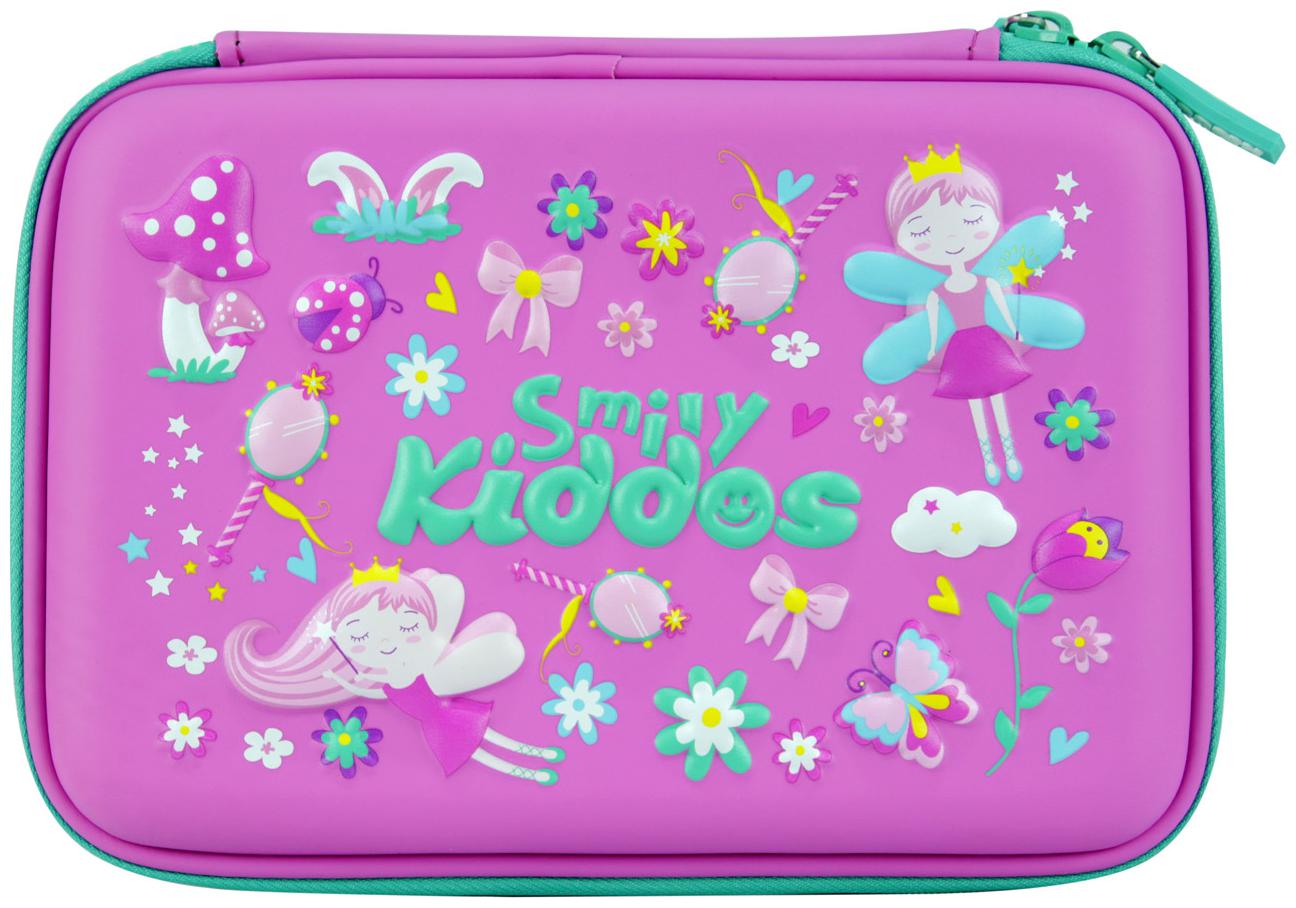 

Smily Kiddos Hardtop Pencil Box with Compartment for Kids (Purple)Kids School