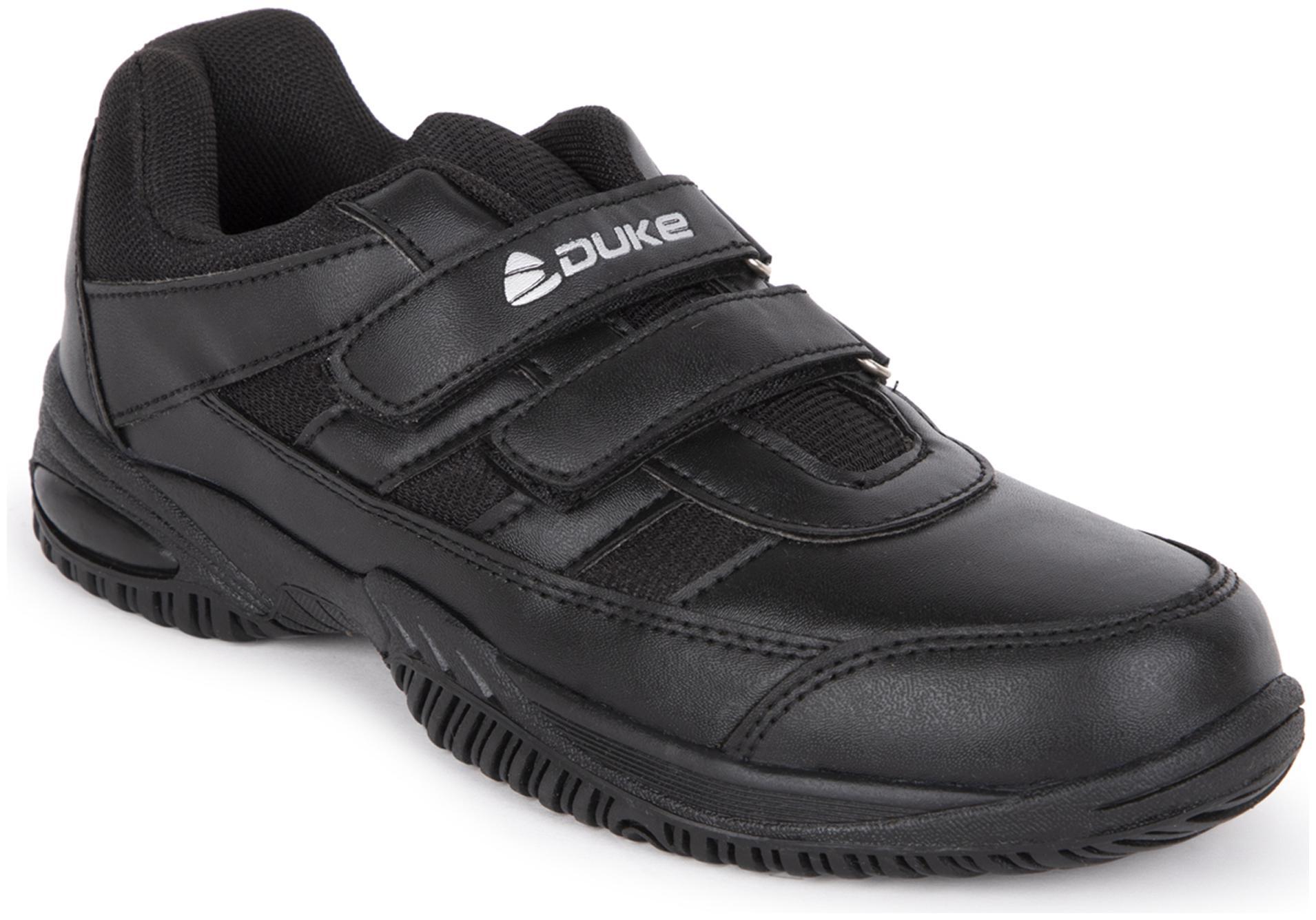 

Duke Black Unisex Kids School Shoes