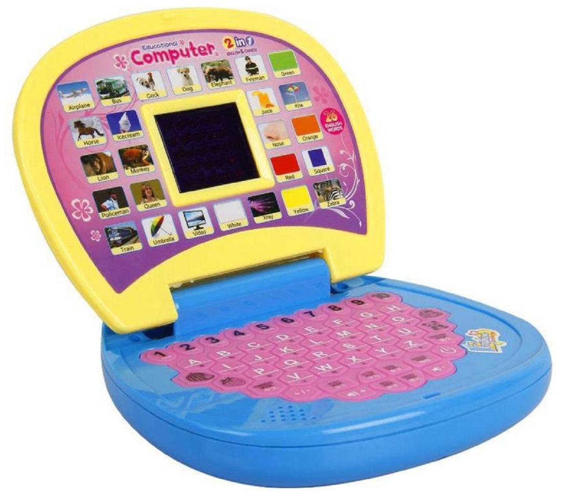 

Educational Learning Kids Laptop With LED Display Music WWR - 25