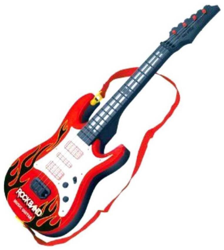 

eEdgestore Battery Operated Music And Lights Rock Band Guitar For Kids