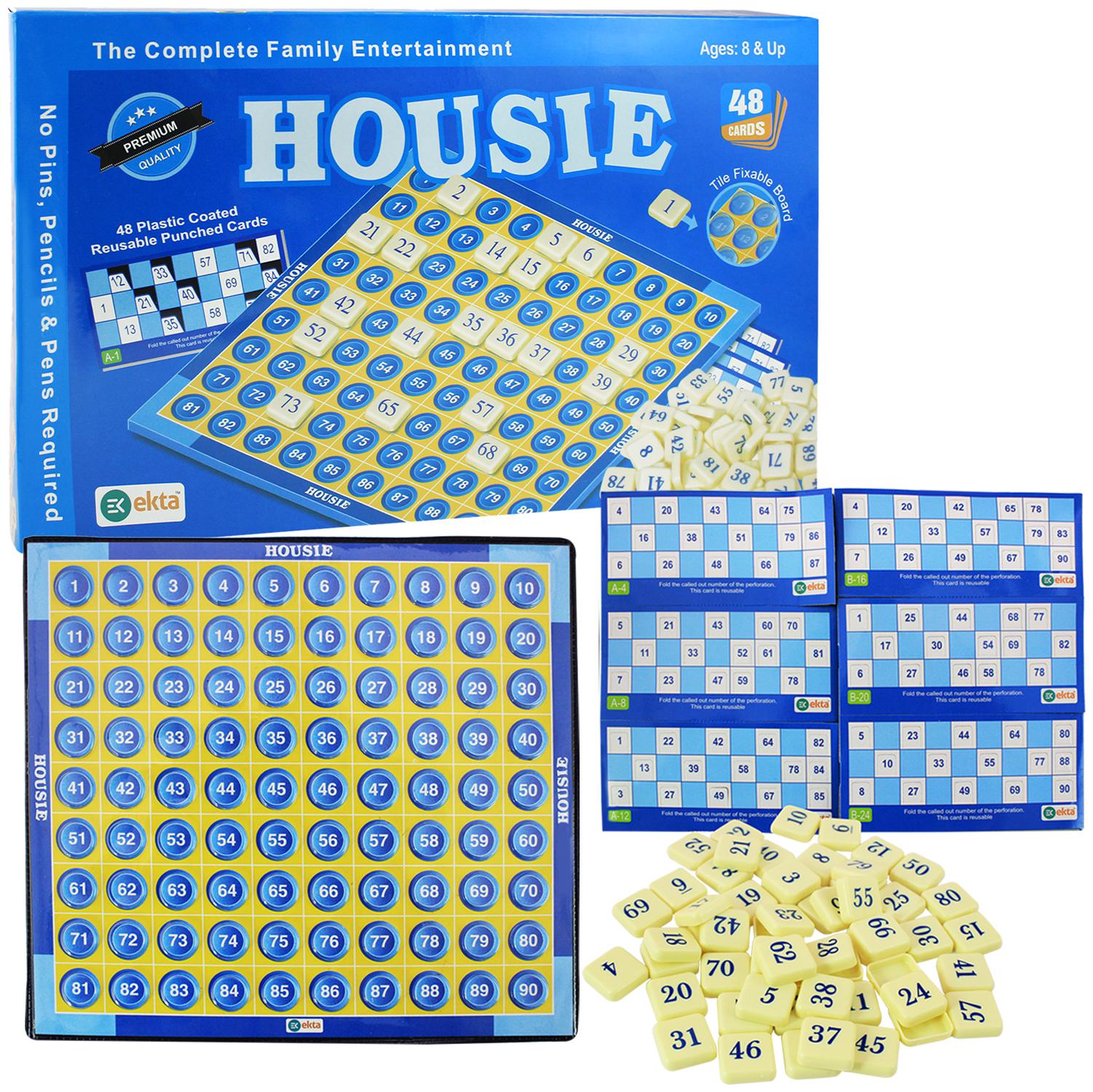 

Ekta Housie Deluxe Board Game Family Game