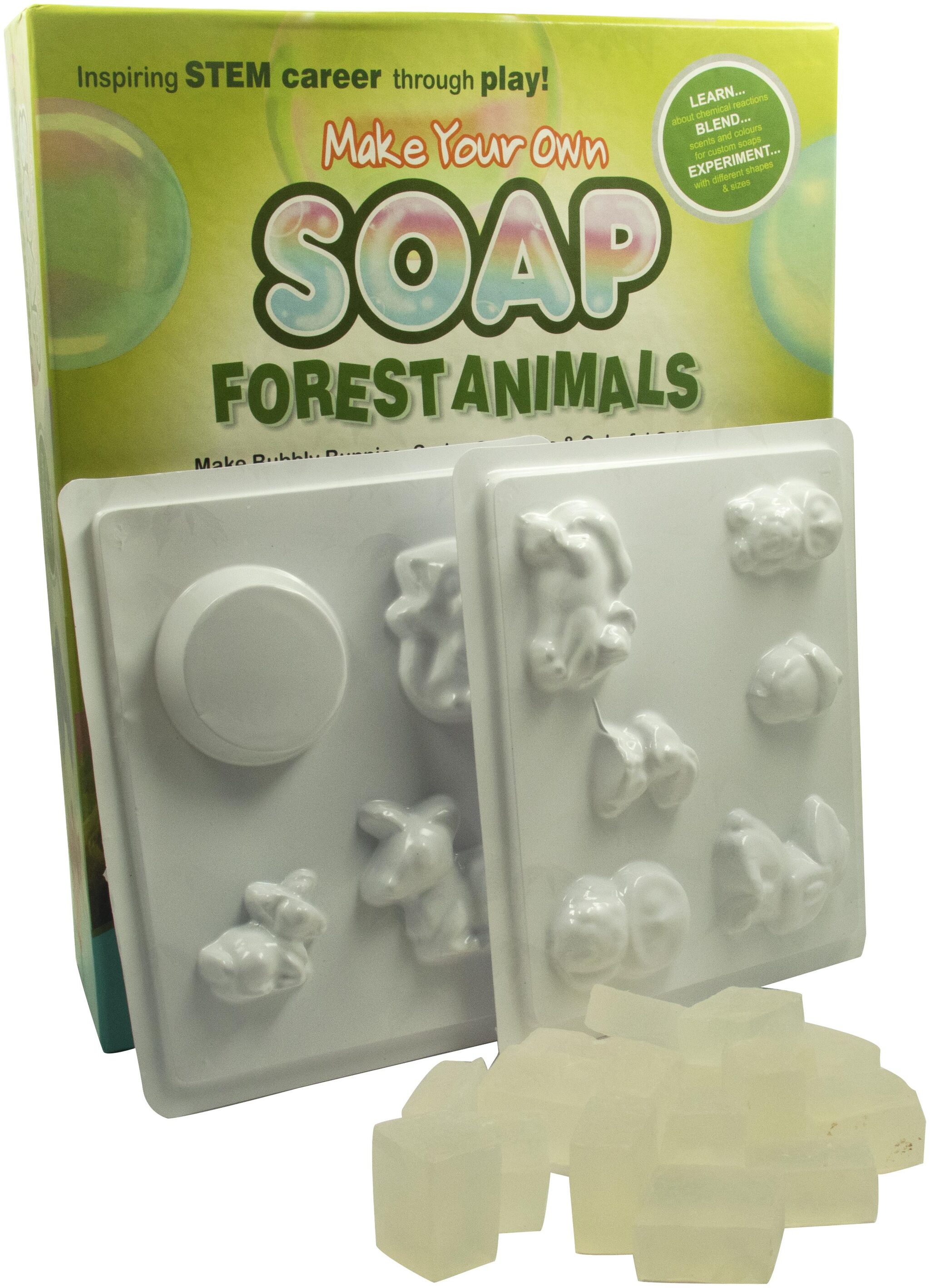 

Ekta How To Make Your Own Soap Forest Animals At Home Indoor Game Kids DIY School Project