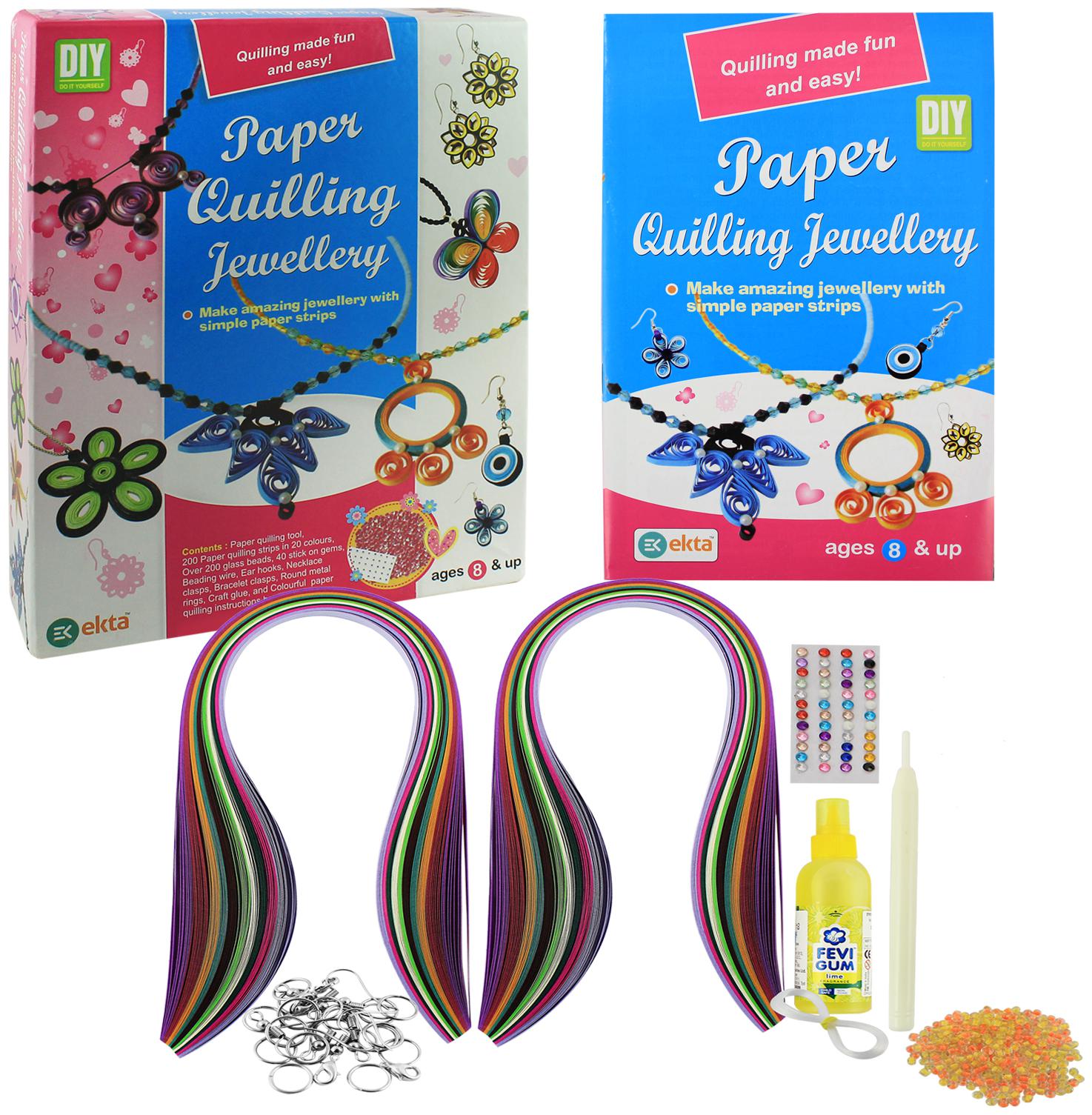 

Ekta Paper Qualling Jewellery