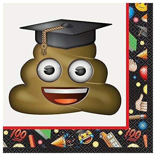 

Emoji Graduation Party Napkins 16ct