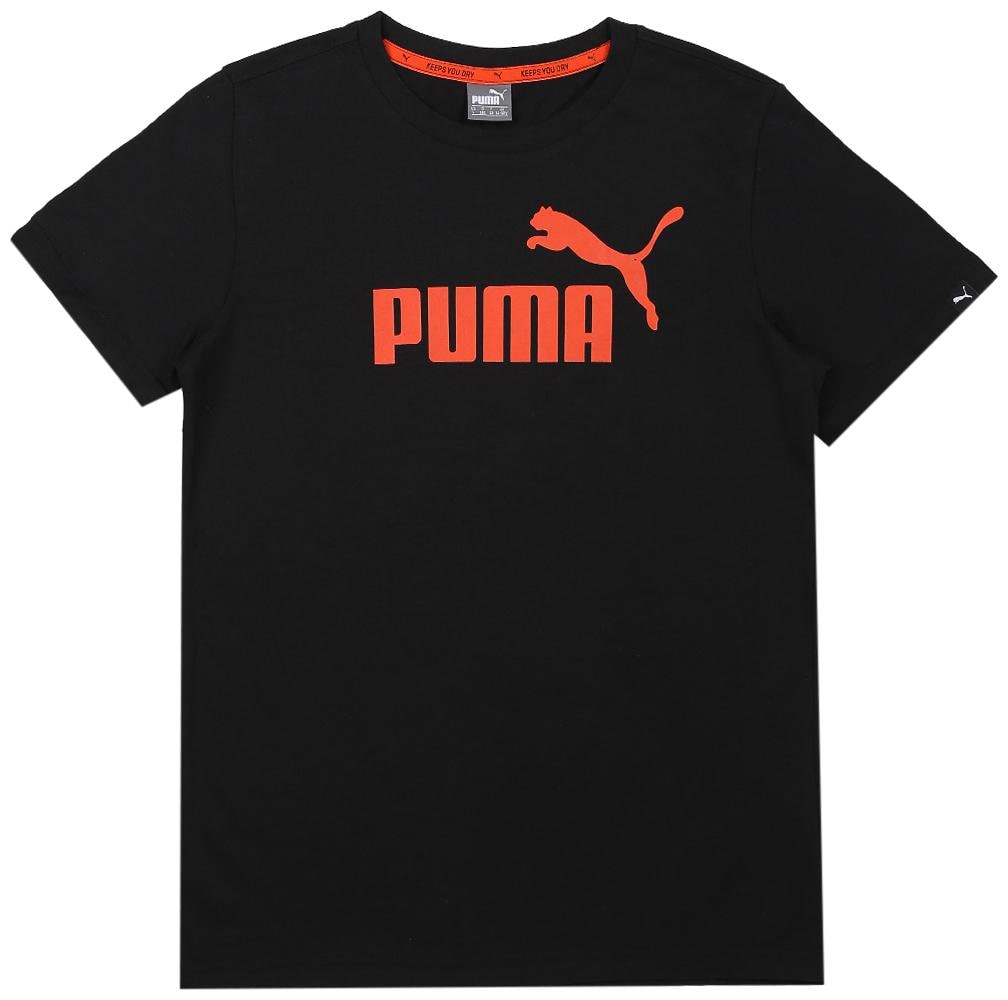 

Puma Boy Cotton Printed T-shirt - Black