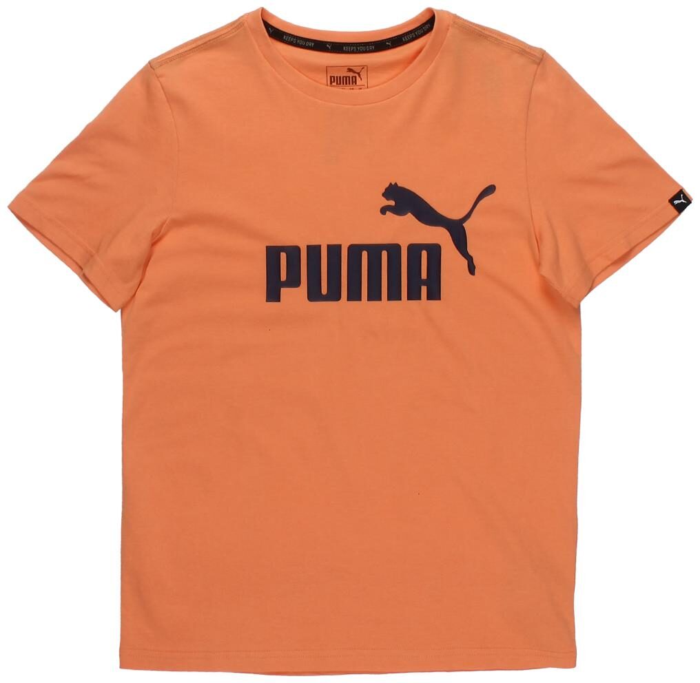 

Puma Boy Cotton Printed T-shirt - Orange