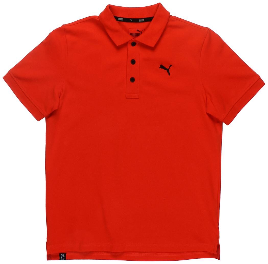 

Puma Boy Cotton Solid T-shirt - Red