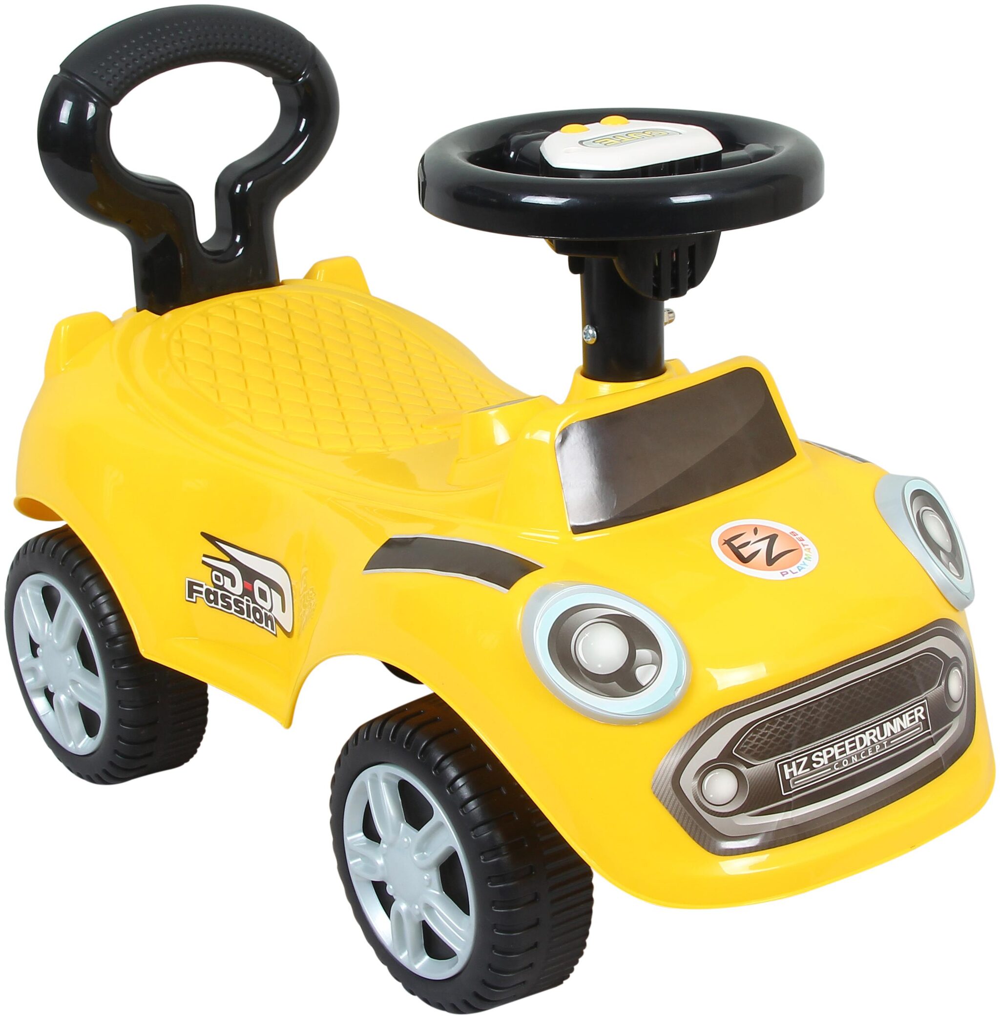 

Ez Playmates Non Electric Yellow Ride-on car - 2-4 years