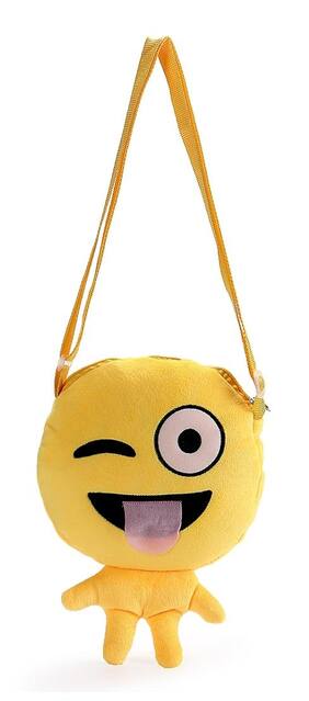 Kids Handbags Purses For S Online At Best Price In India Fashion Cute Emoji Faces Emoticon Shoulder Bag School Child Backpack Plush Toy Children Villus Satchel Rucksack