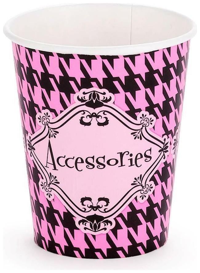 

Fashionista Fashion Birthday Party Paper Beverage Cups 8 Per Package NEW