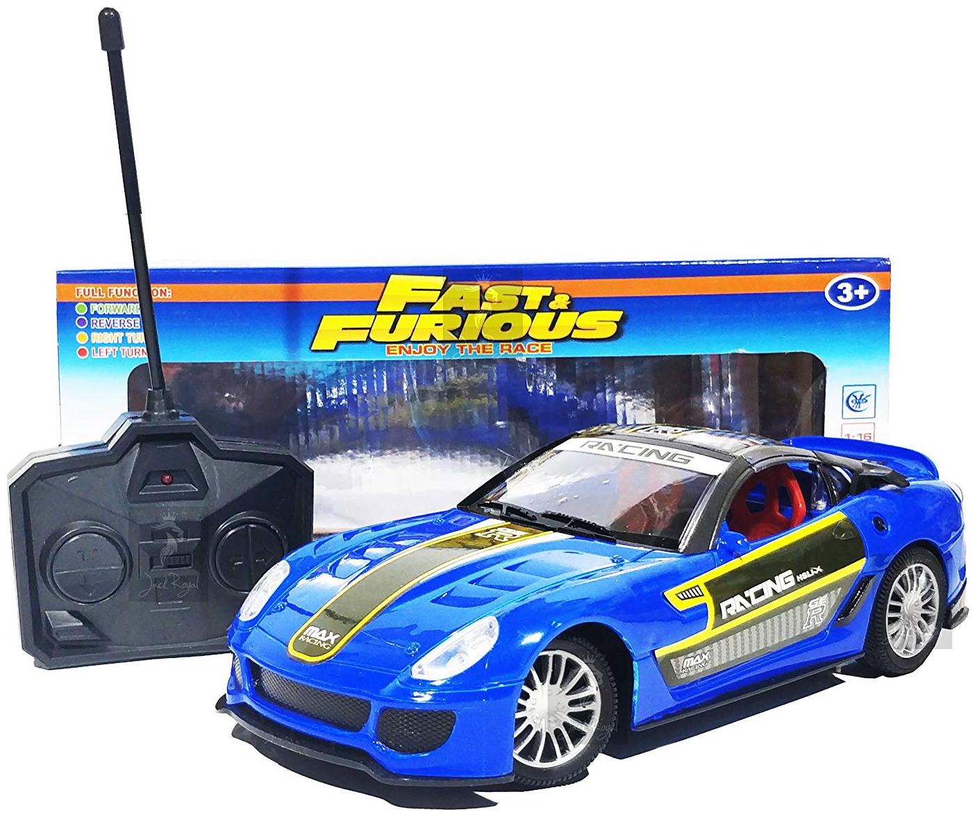 

Fast Furious Full Function Remote Control Car (California blue)
