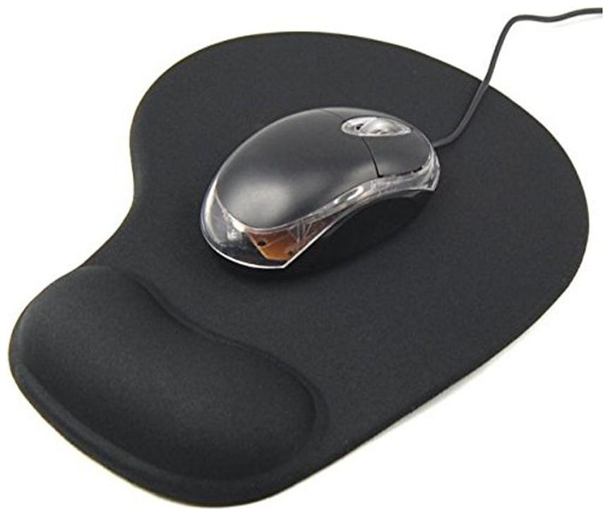 

FEDUS Rubber Mouse Pad with 3mm Thickness Non-Slip Skid Resistant Anti-Skid Surface Gaming Mousepad - Washable Water Resistance Non-Slip Stitched Edges
