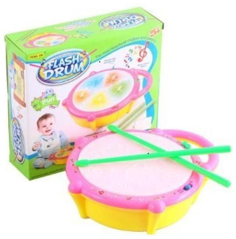 

Flash Drum with Stick and Flashing Lights By Signomark (Multicolor)