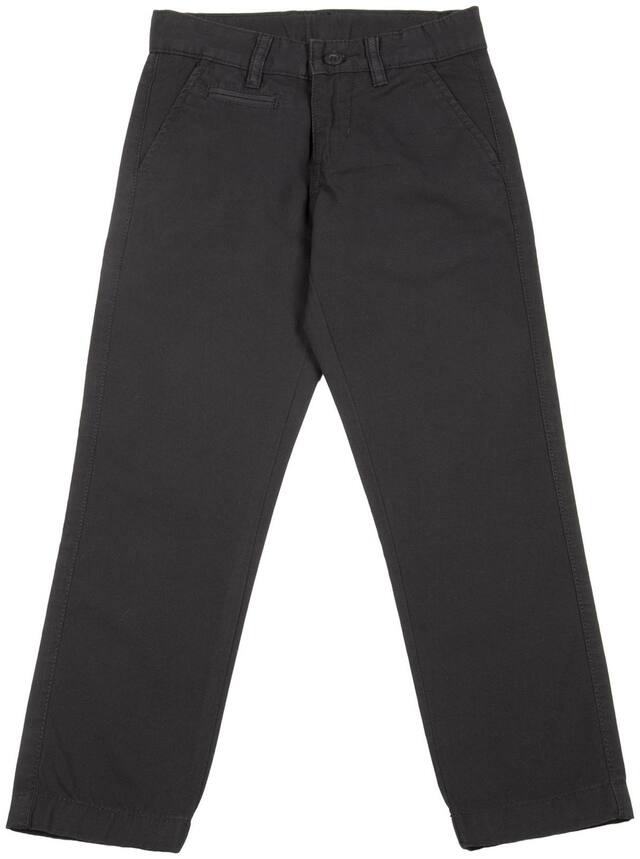Flying Machine Boy Solid Trousers - Black