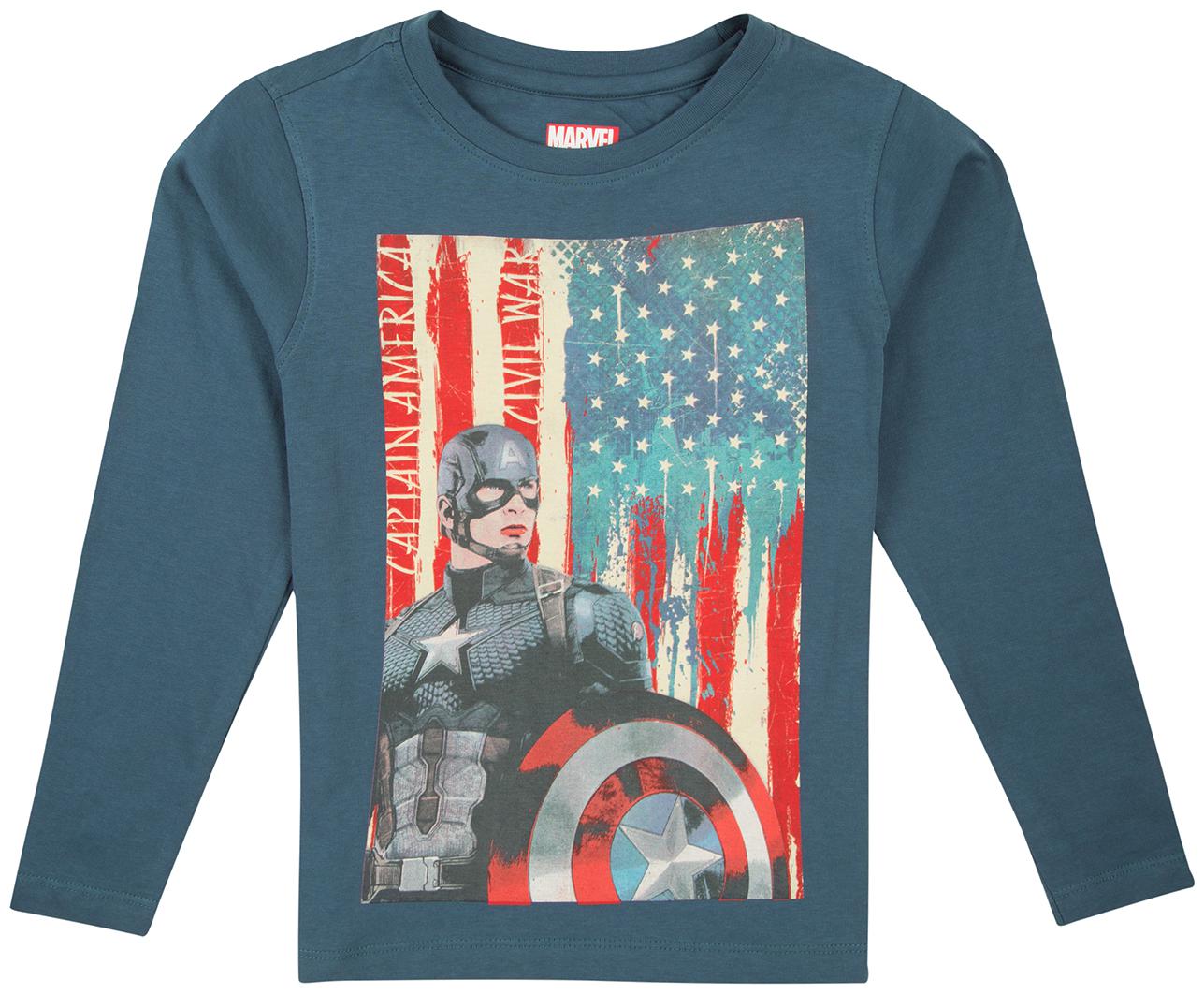 

Flying Machine Boy Cotton Printed T-shirt - Blue