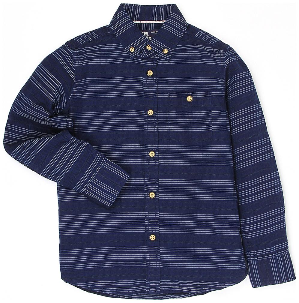 

Flying Machine Boy Cotton Striped Shirt Blue