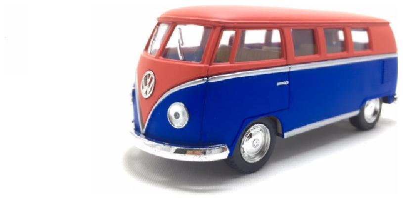 

Flying Toyszer Classical Bus Red Top Matte Finish Kinsmart Diecast Toy Bus