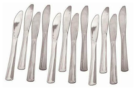 

Forum Novelties Silver Plated Knives (12)