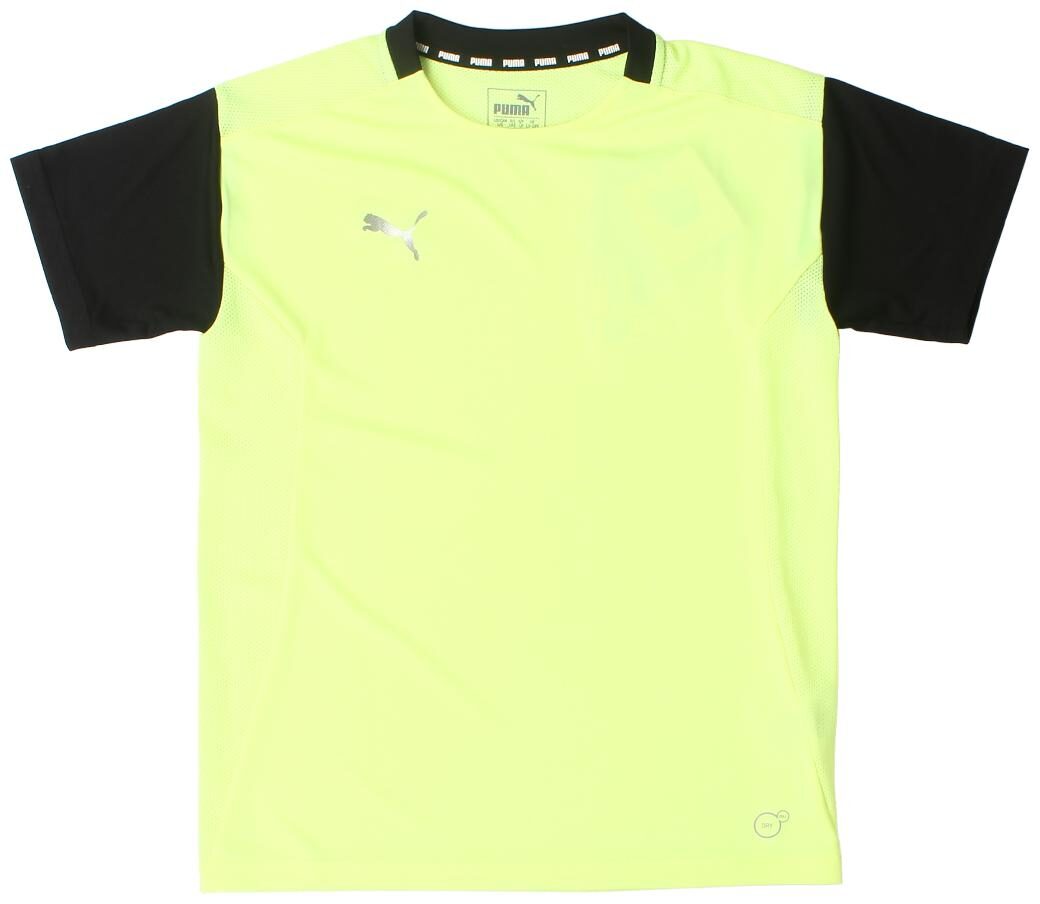 

Puma Boy Polyester Solid T-shirt - Black