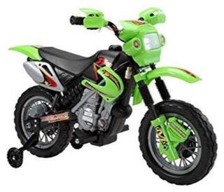 FUN RUN BABY, Baby Battery Operated Duke Bike Green Color With Air Tube Wheels Original Radio System Super Racer Bike For Your Kids FR-BOB-142