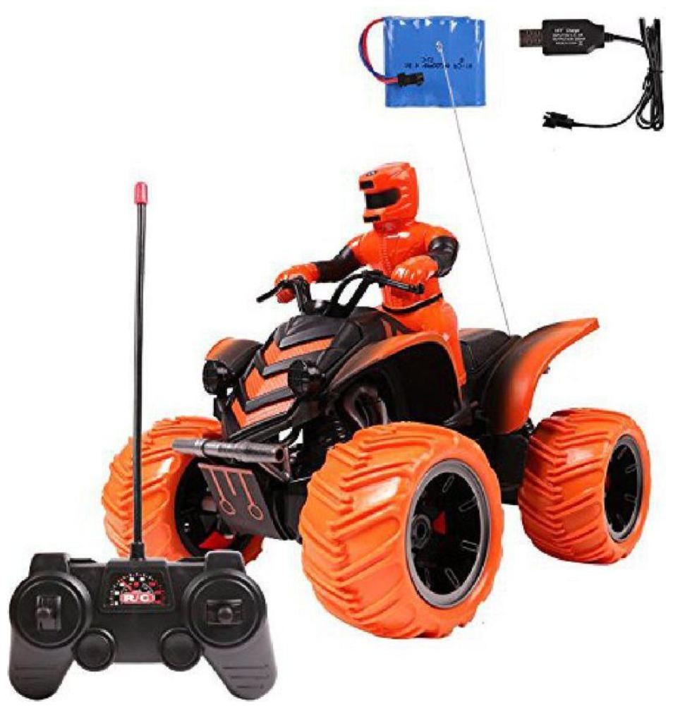 

Remote Control 1 10 Scale 2WD Racing RC Bigfoot Rally Car ORANGE