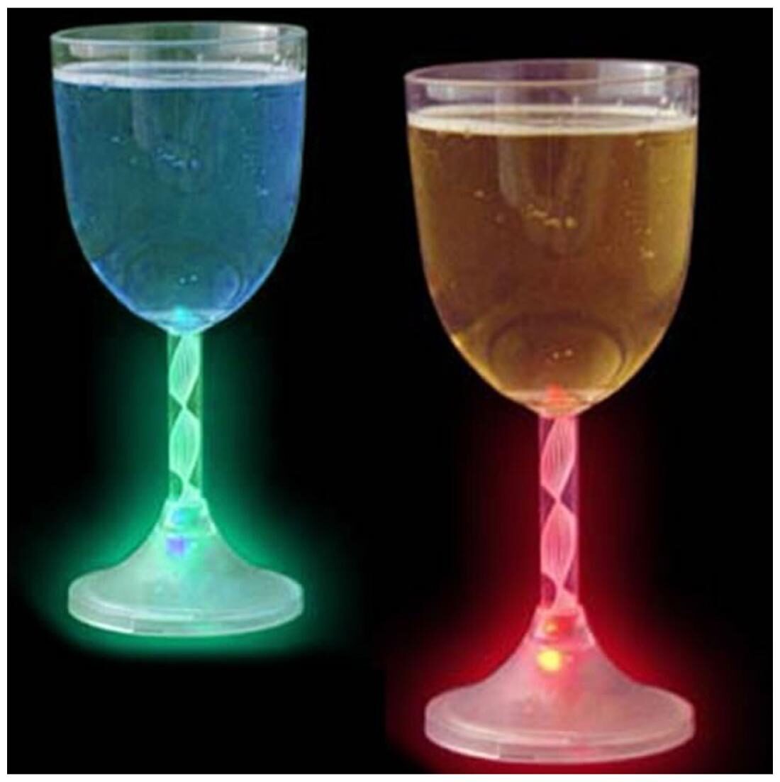 

Funcart 3 Color Mode Led Wine Glass