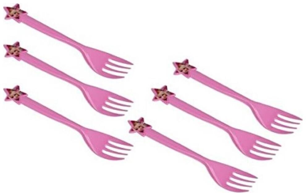 

Funcart Barbie Fork ( 6 pcs pack)