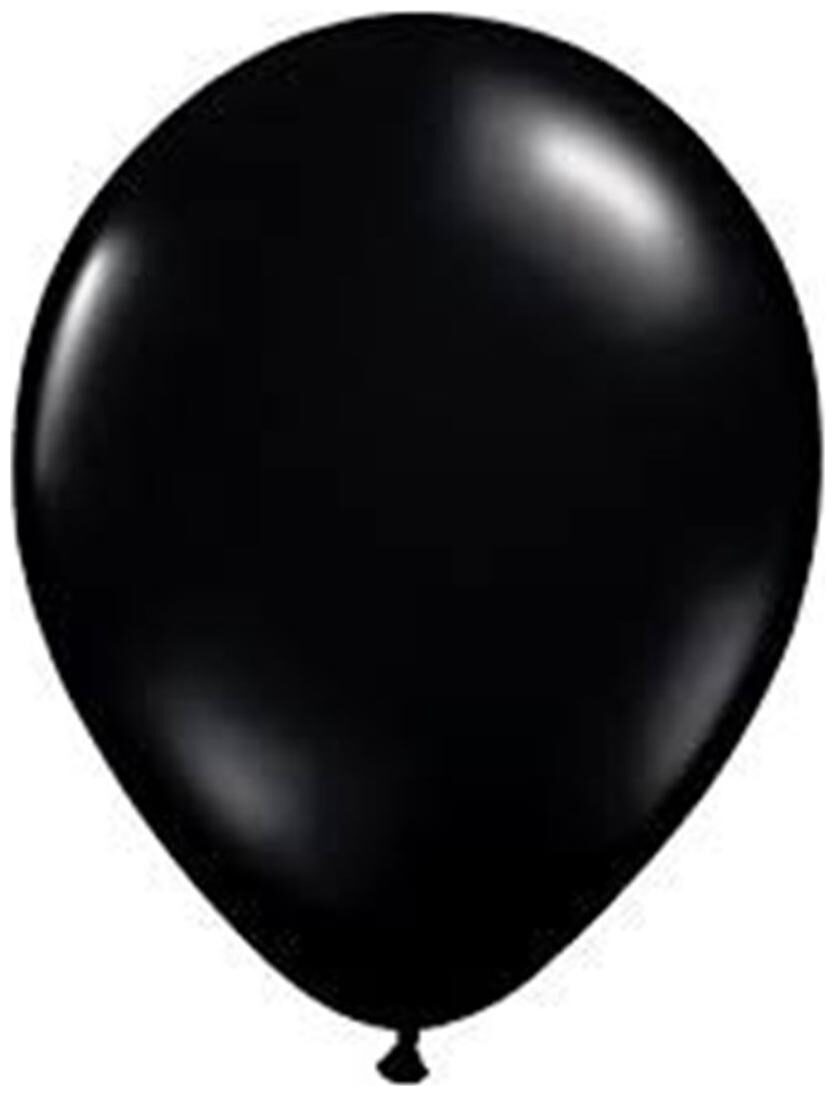 

Funcart Black Metallic Latex Ballon (Pack of 10)