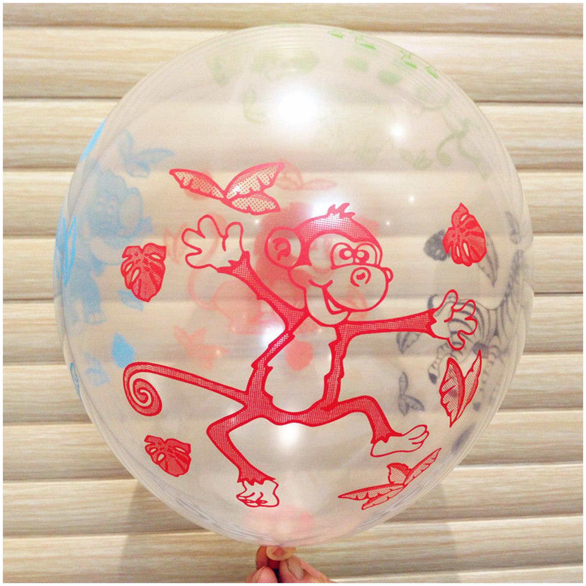 

Funcart Colorful animals printed balloons (5pcs pack)