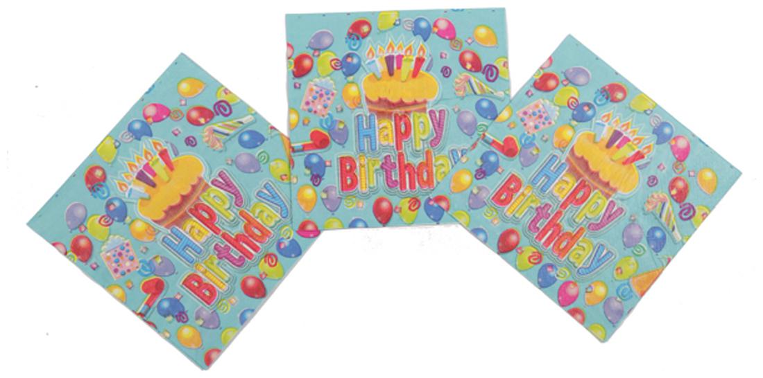 

Funcart Frolic Birthday Theme Napkins