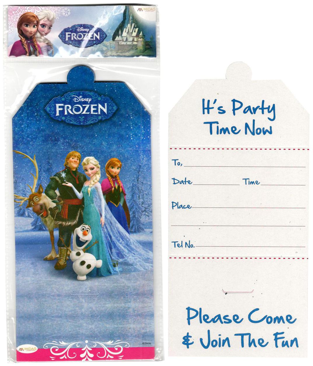 

Funcart Frozen Invitation Card (10pcs pack)