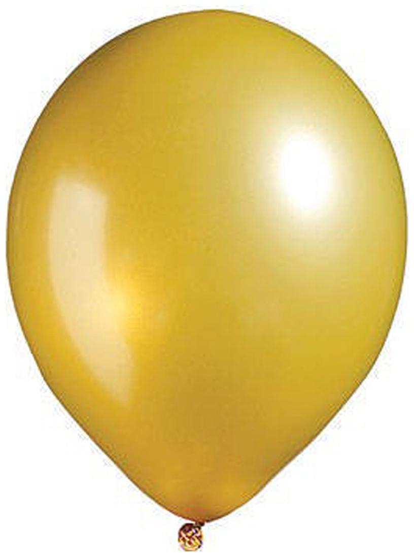

Funcart Gold 8 Metallic Latex Balloons (Pack Of 10)