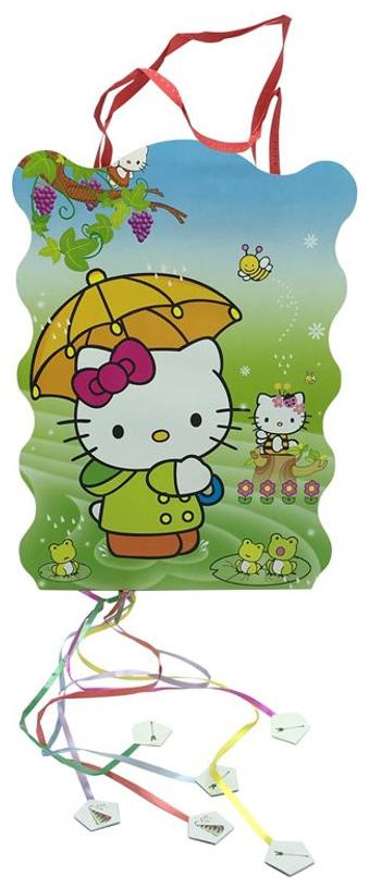 

Funcart Hello kitty umbrella paper pinata khoi bag