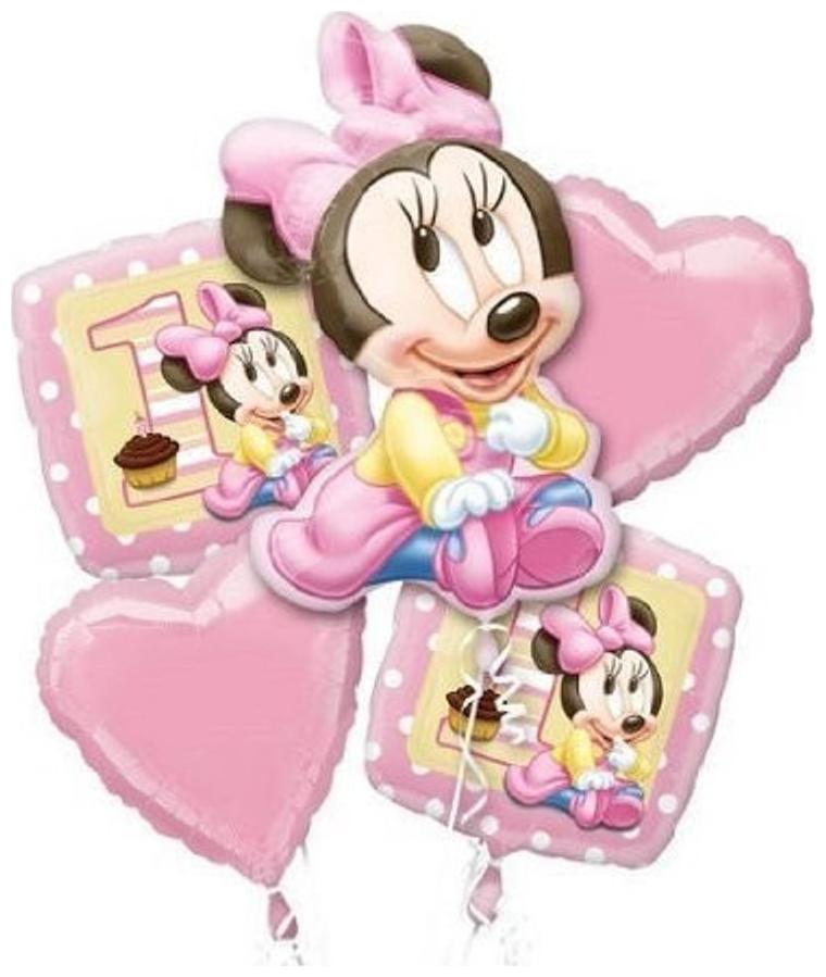 

Funcart MINNIE MOUSE BIRTHDAY FOIL BALLOON BOUQUET ( 5 pcs PACK)