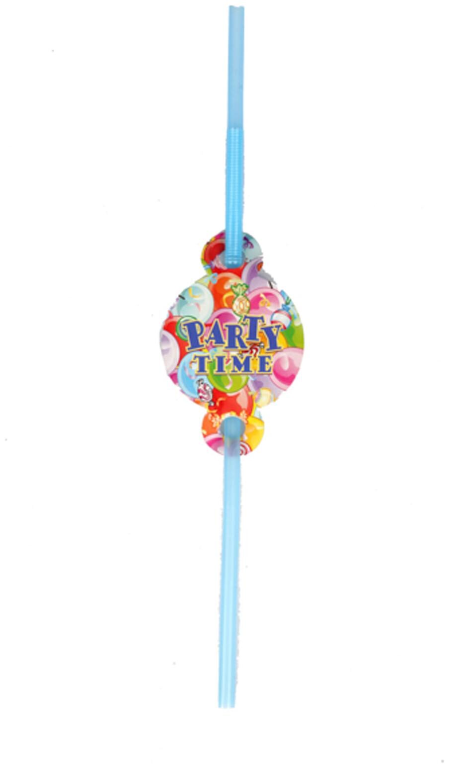 

Funcart Party Time Theme Drinking Straws