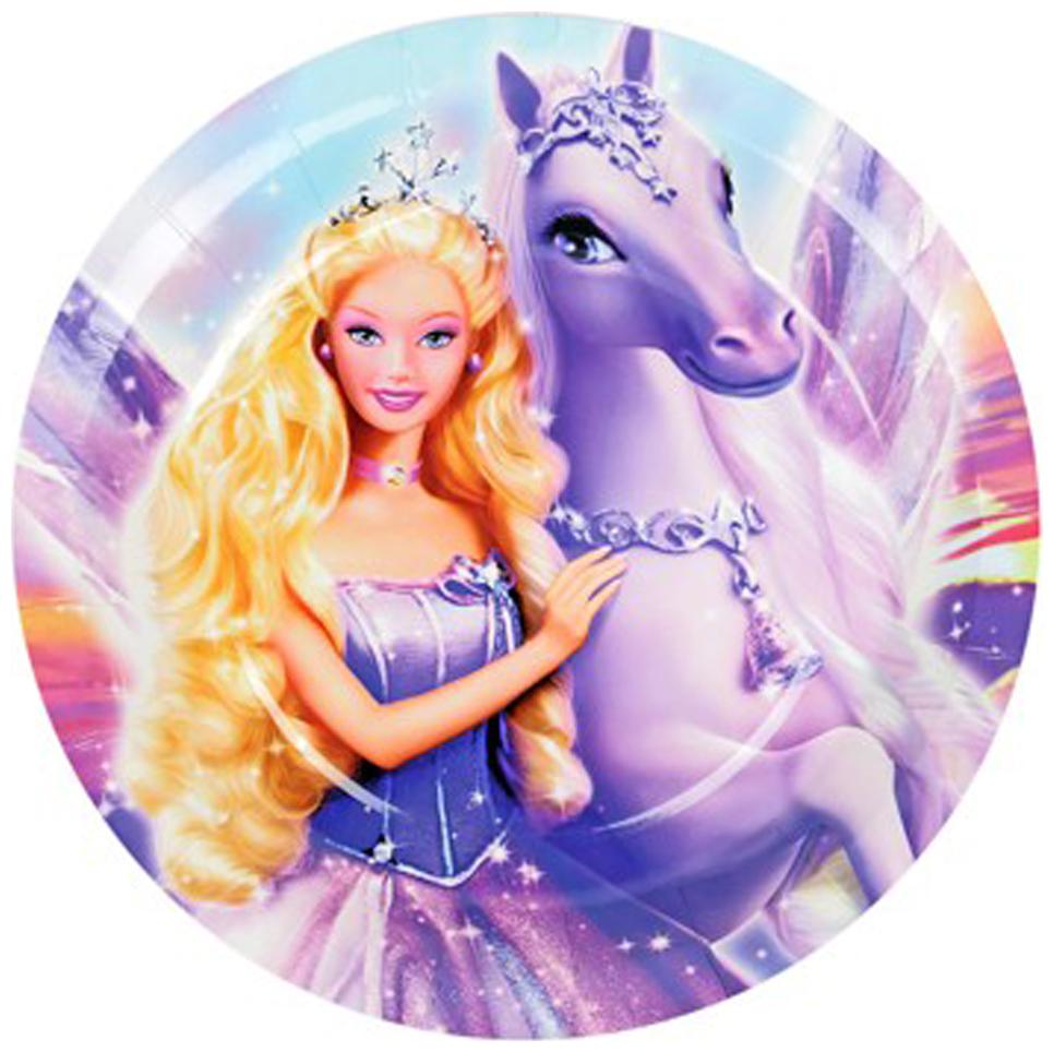 

Funcart Riding Princess Theme Disposable Paper Plate ( Pack Of 6)