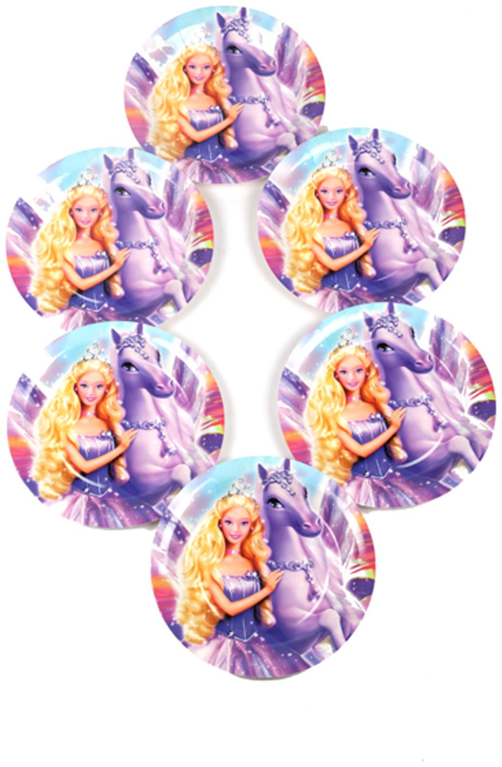 

Funcart Riding Princess Theme Disposable Paper Plate